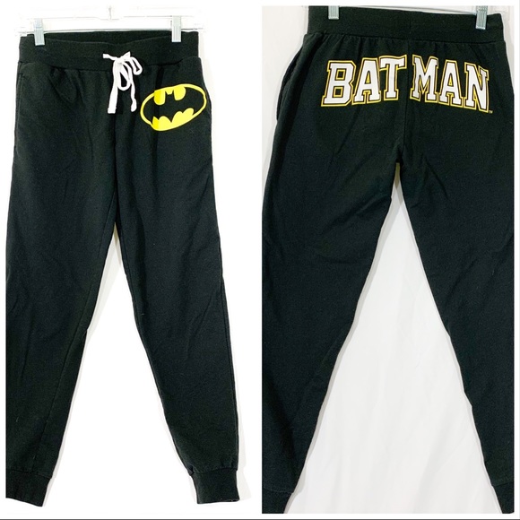 Batman Pants - 🌴3/$20 Batman Black and Yellow draw string sweats